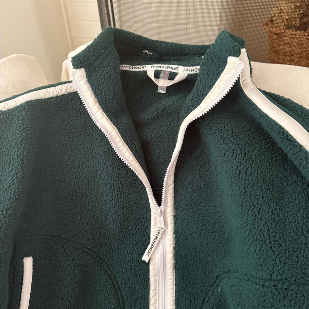 FP Movement Mountain High Fleece Evergreen Jacket - Picture 4 of 11